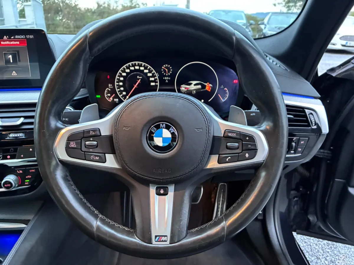 BMW 5-Series Saloon, Diesel, 2019, Black