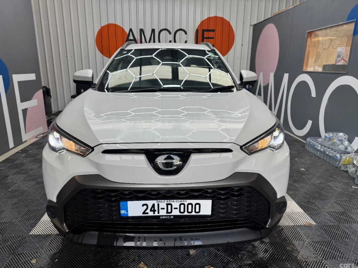 Toyota Corolla Cross SUV, Petrol Hybrid, 2024, White