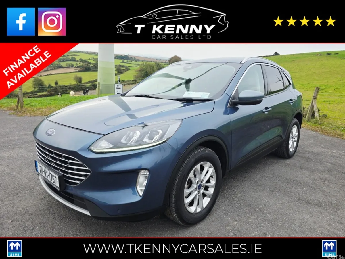 Ford Kuga MPV, Diesel Hybrid, 2021, Blue