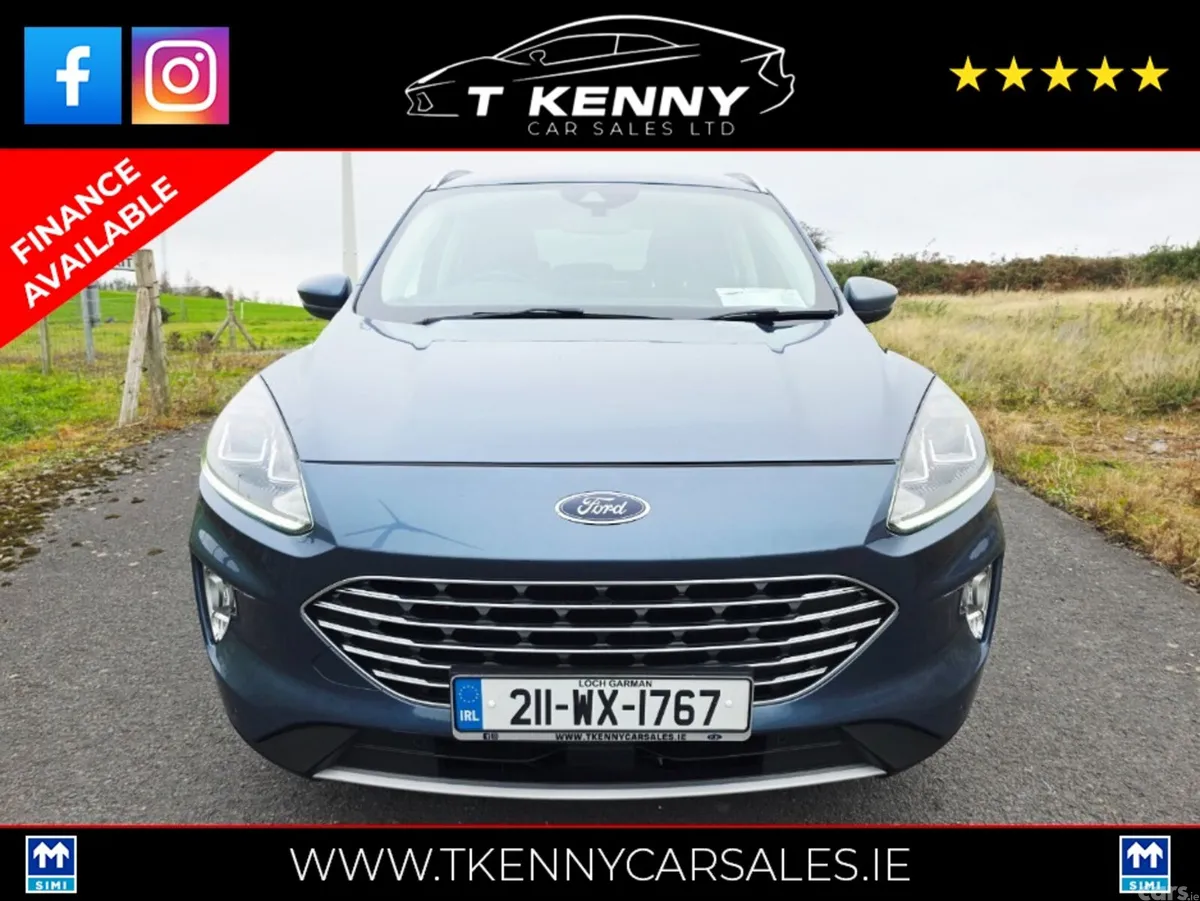 Ford Kuga MPV, Diesel Hybrid, 2021, Blue