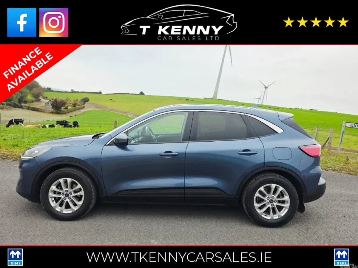 Ford Kuga MPV, Diesel Hybrid, 2021, Blue