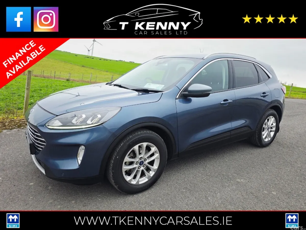 Ford Kuga MPV, Diesel Hybrid, 2021, Blue