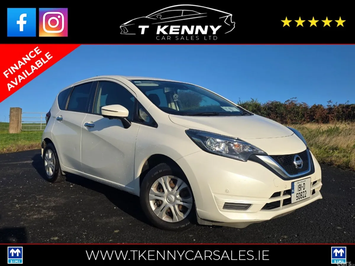 Nissan Note Hatchback, Petrol, 2019, White