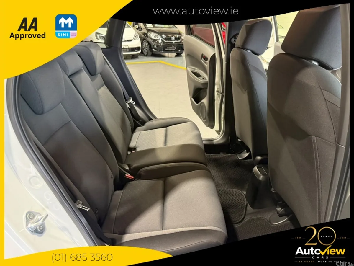 Honda Fit Hatchback, Petrol Hybrid, 2023, White