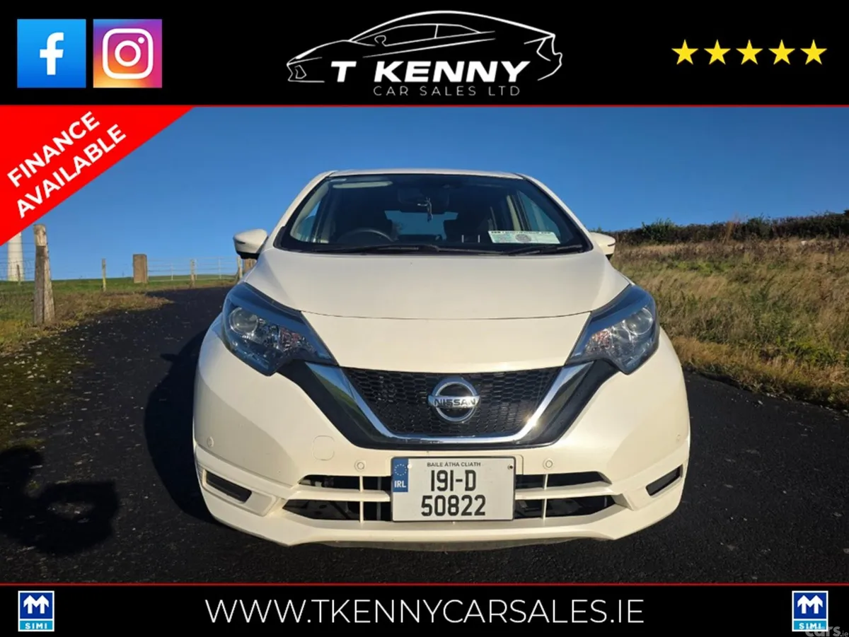 Nissan Note Hatchback, Petrol, 2019, White