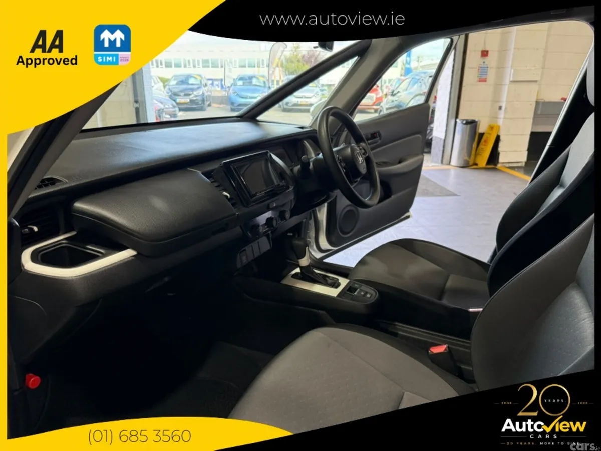 Honda Fit Hatchback, Petrol Hybrid, 2023, White