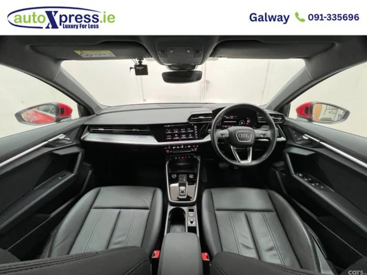 Audi A3 Saloon, Petrol, 2022, Red