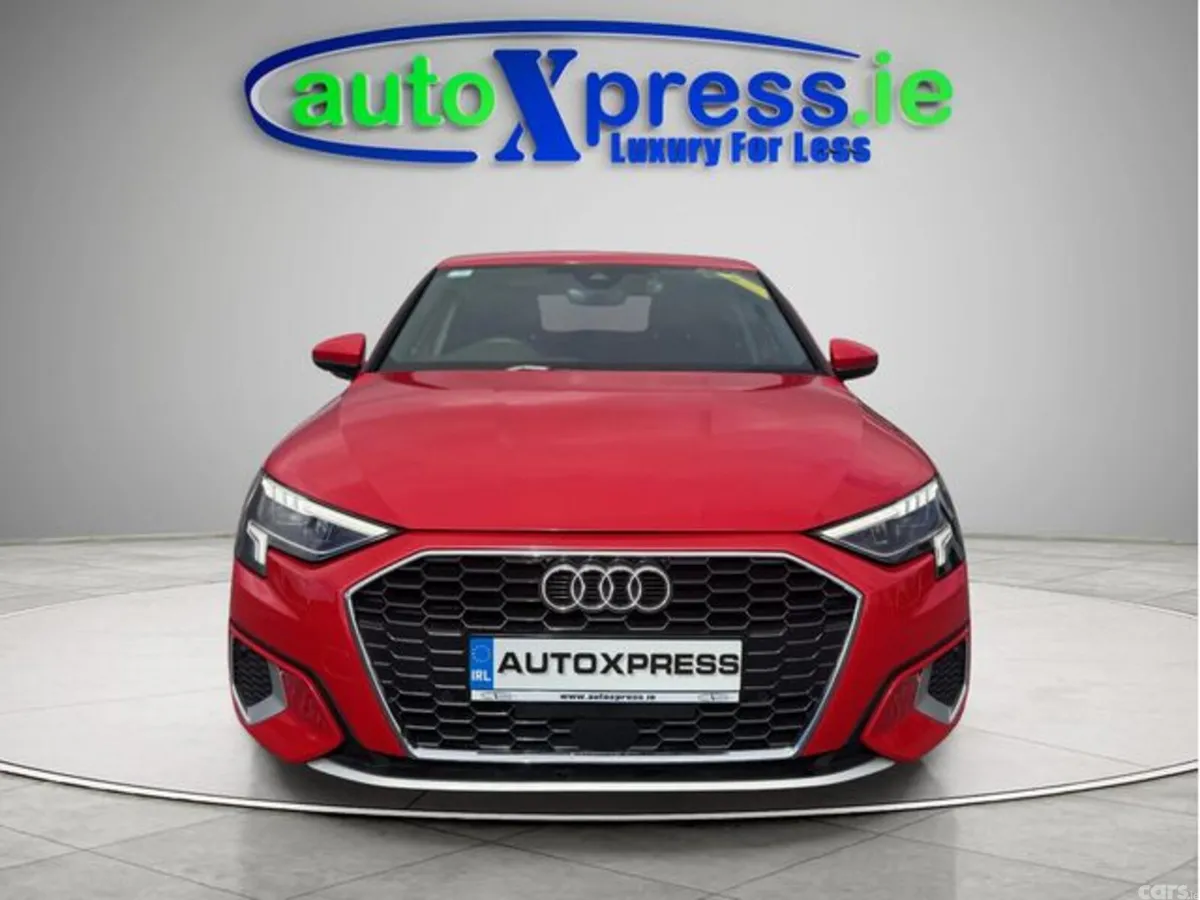 Audi A3 Saloon, Petrol, 2022, Red