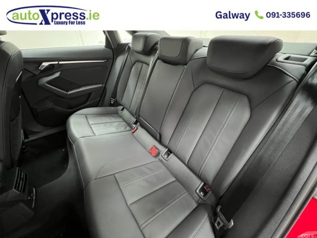 Audi A3 Saloon, Petrol, 2022, Red