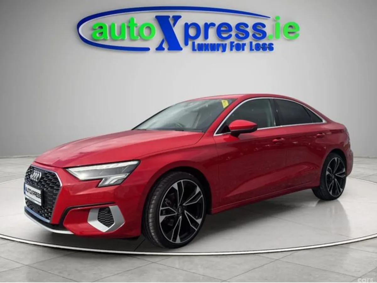 Audi A3 Saloon, Petrol, 2022, Red