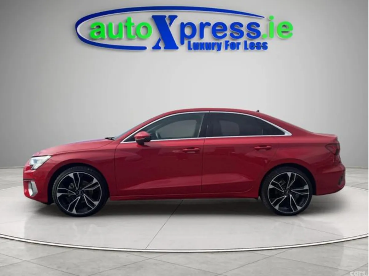 Audi A3 Saloon, Petrol, 2022, Red
