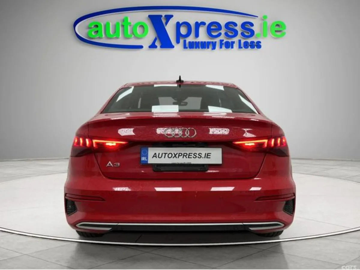 Audi A3 Saloon, Petrol, 2022, Red
