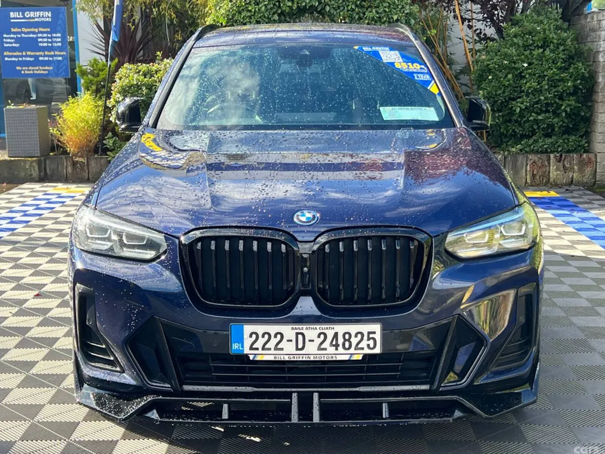 BMW X3 SUV, Petrol Plug-in Hybrid, 2022, Blue