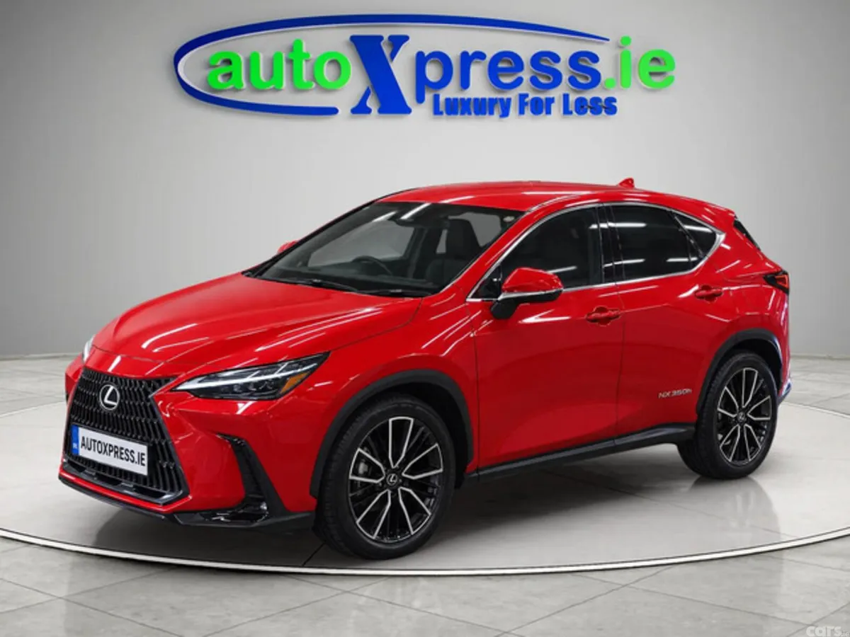 Lexus NX SUV, Petrol Hybrid, 2023, Red