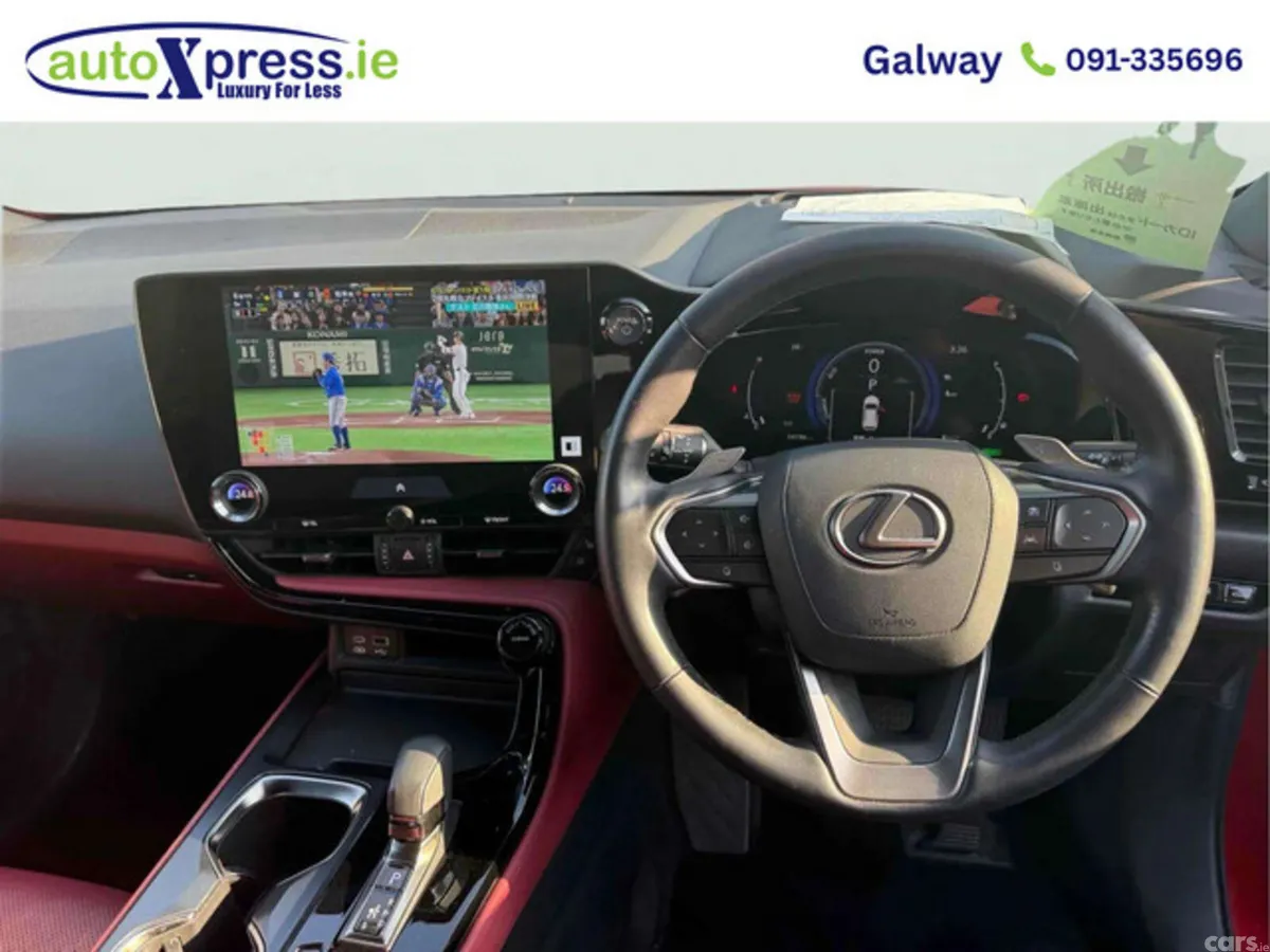 Lexus NX SUV, Petrol Hybrid, 2023, Red