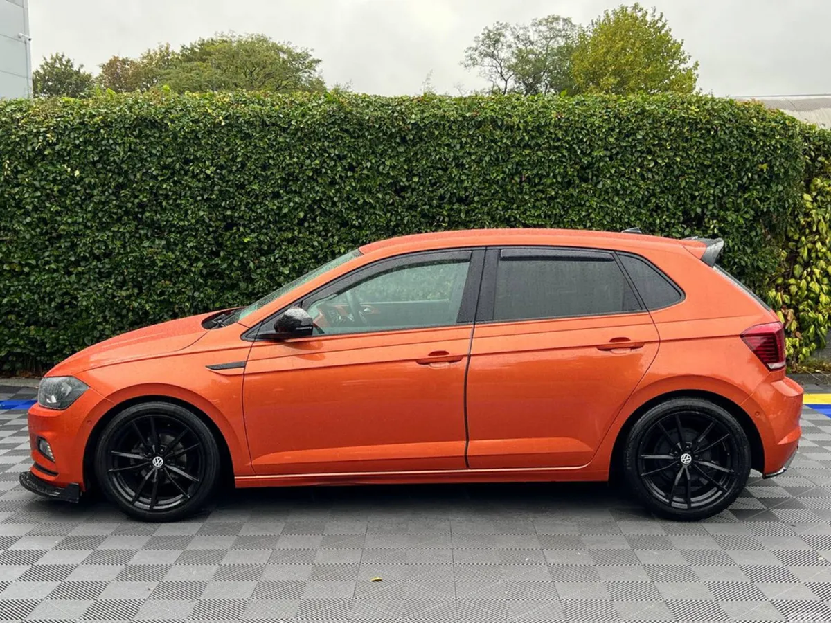 Volkswagen Polo Hatchback, Petrol, 2019, Orange