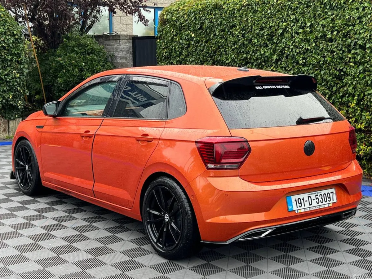 Volkswagen Polo Hatchback, Petrol, 2019, Orange