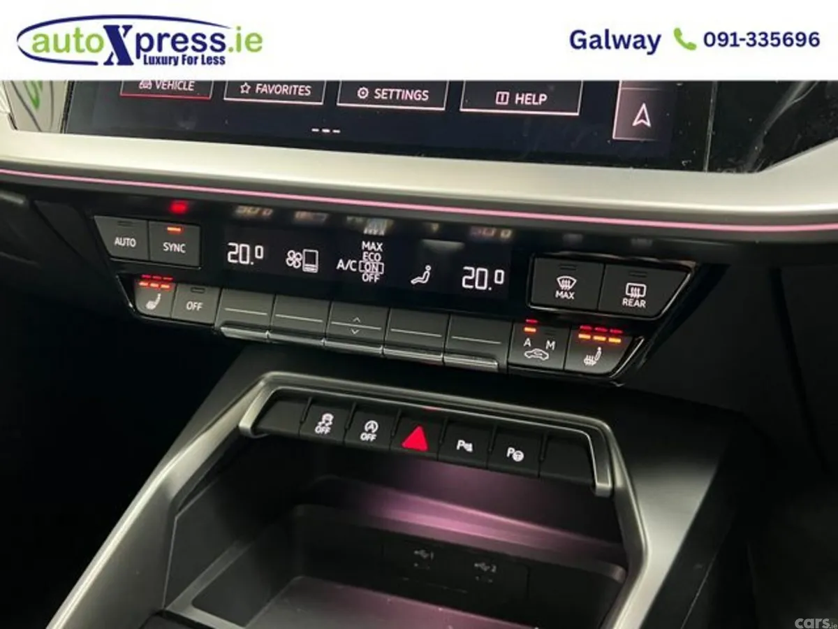 Audi A3 Saloon, Petrol, 2022, Red
