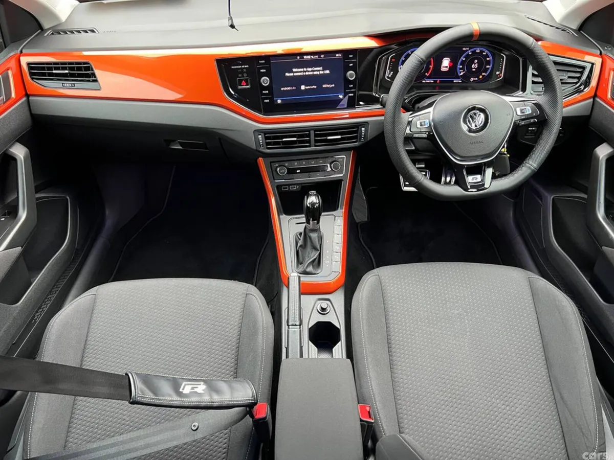 Volkswagen Polo Hatchback, Petrol, 2019, Orange