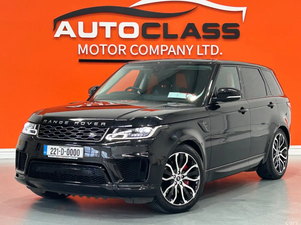 Land Rover Range Rover Sport Estate, Petrol Plug-in Hybrid, 2022, Black