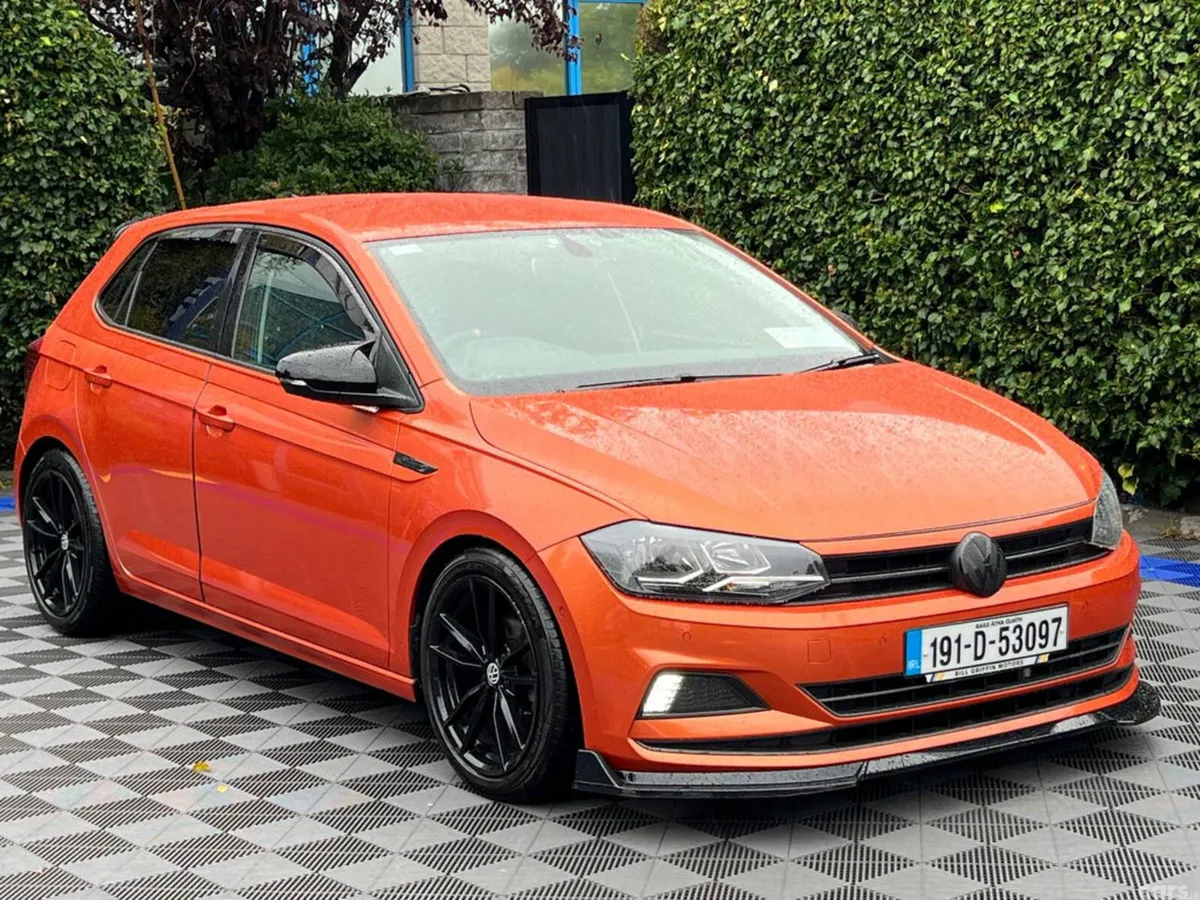 Volkswagen Polo Hatchback, Petrol, 2019, Orange