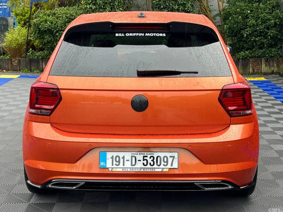 Volkswagen Polo Hatchback, Petrol, 2019, Orange