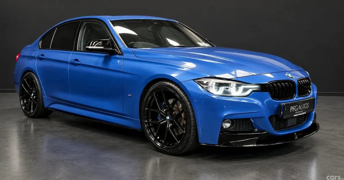 BMW 3-Series Saloon, Petrol Plug-in Hybrid, 2017, Blue
