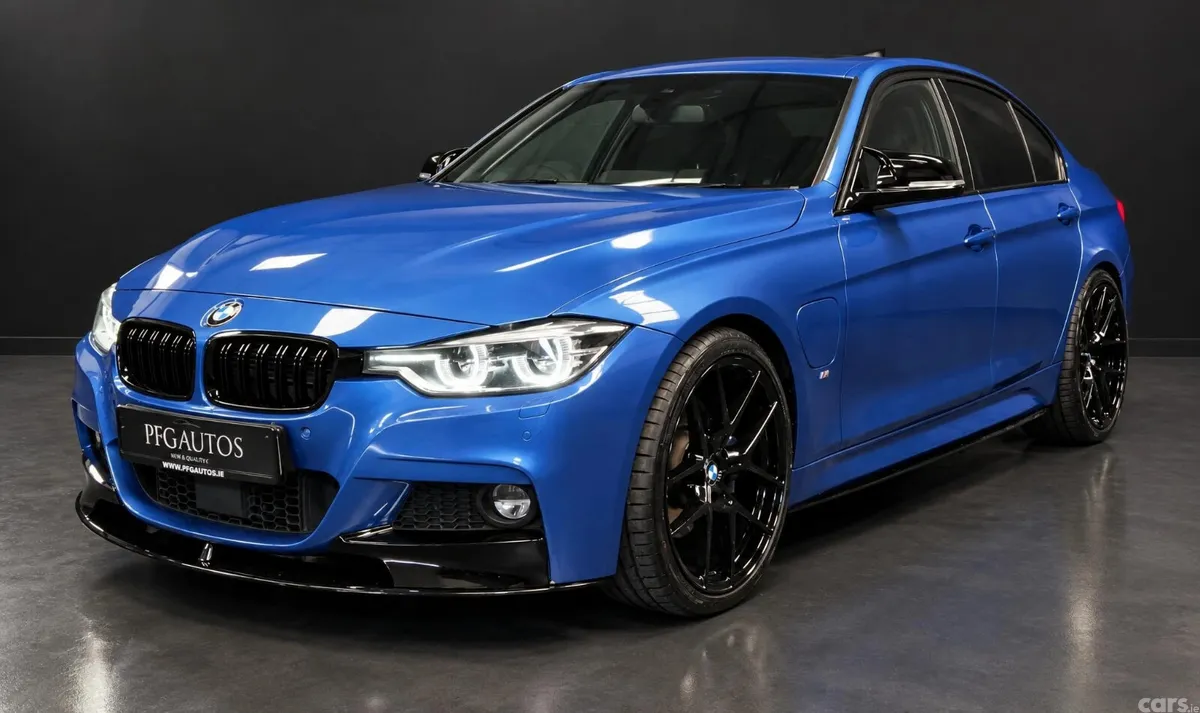 BMW 3-Series Saloon, Petrol Plug-in Hybrid, 2017, Blue