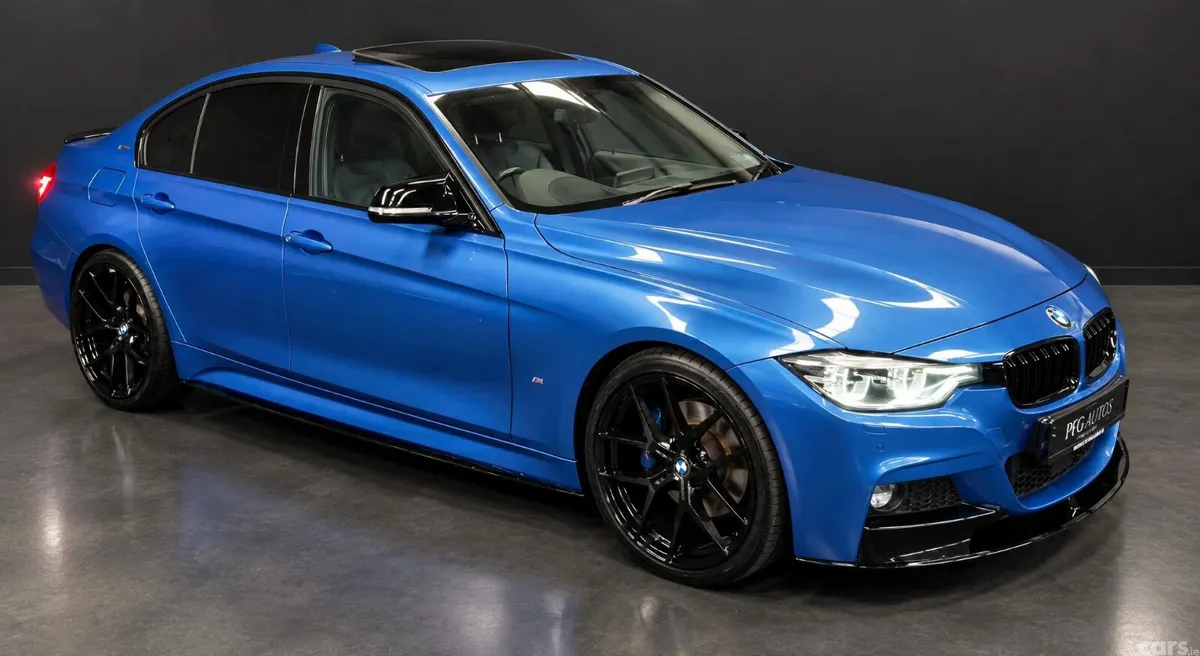 BMW 3-Series Saloon, Petrol Plug-in Hybrid, 2017, Blue