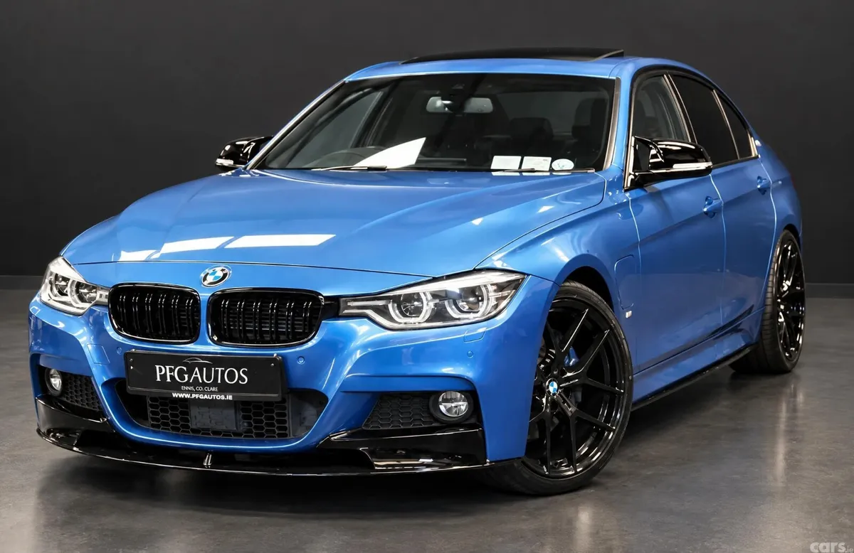 BMW 3-Series Saloon, Petrol Plug-in Hybrid, 2017, Blue