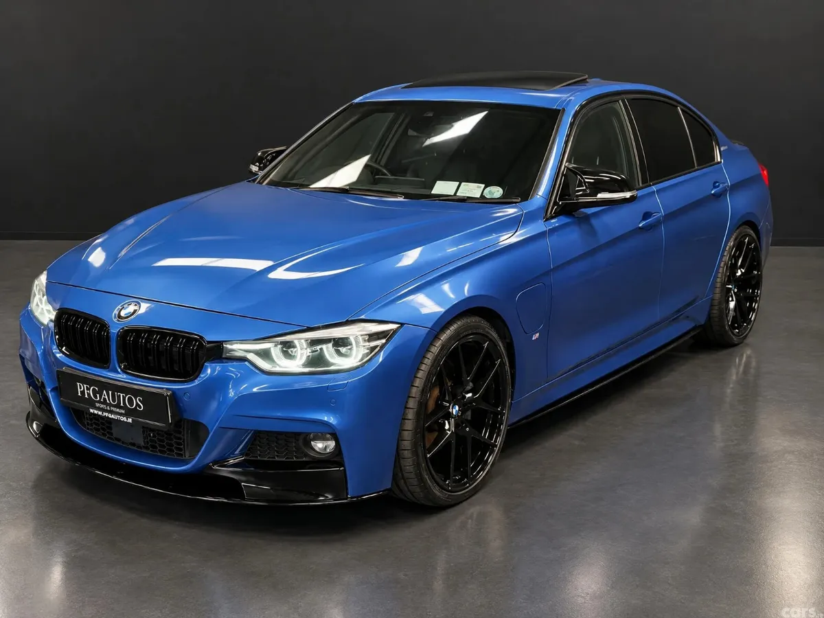 BMW 3-Series Saloon, Petrol Plug-in Hybrid, 2017, Blue