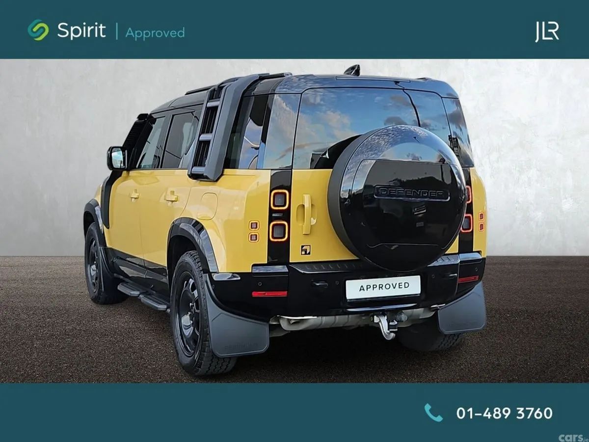 Land Rover Defender SUV, Petrol Plug-in Hybrid, 2026, Yellow