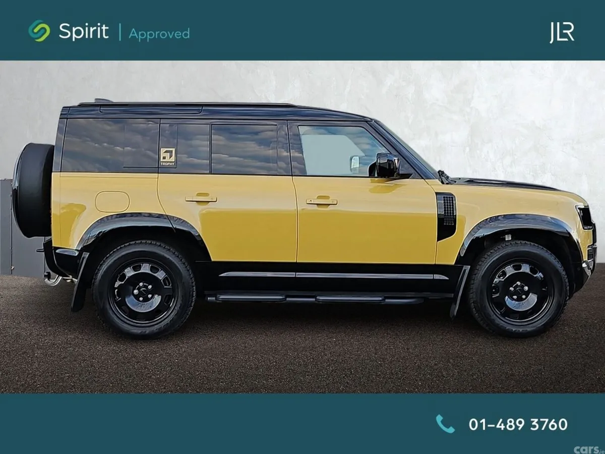 Land Rover Defender SUV, Petrol Plug-in Hybrid, 2026, Yellow