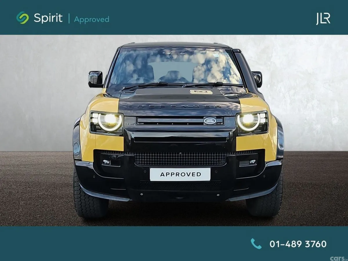 Land Rover Defender SUV, Petrol Plug-in Hybrid, 2026, Yellow