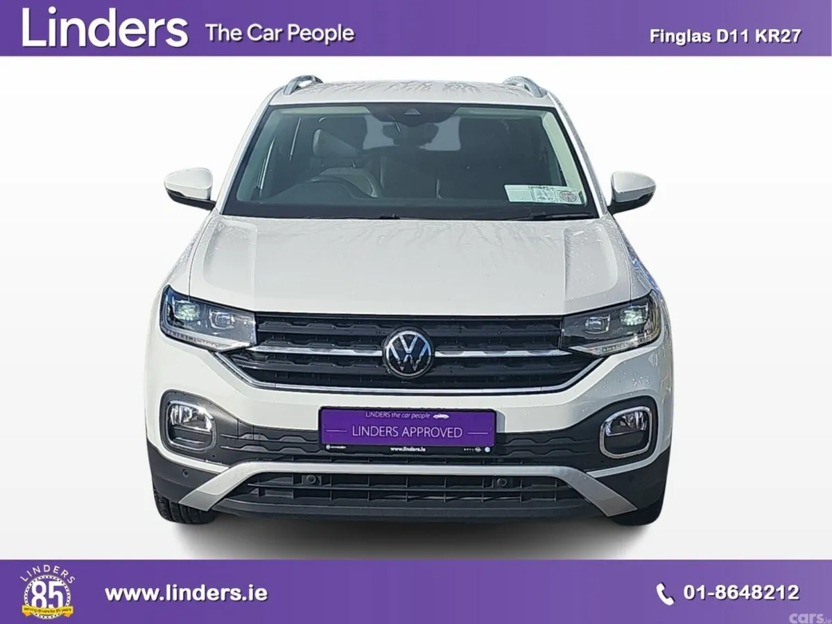 Volkswagen T-Cross Estate, Petrol, 2022, White