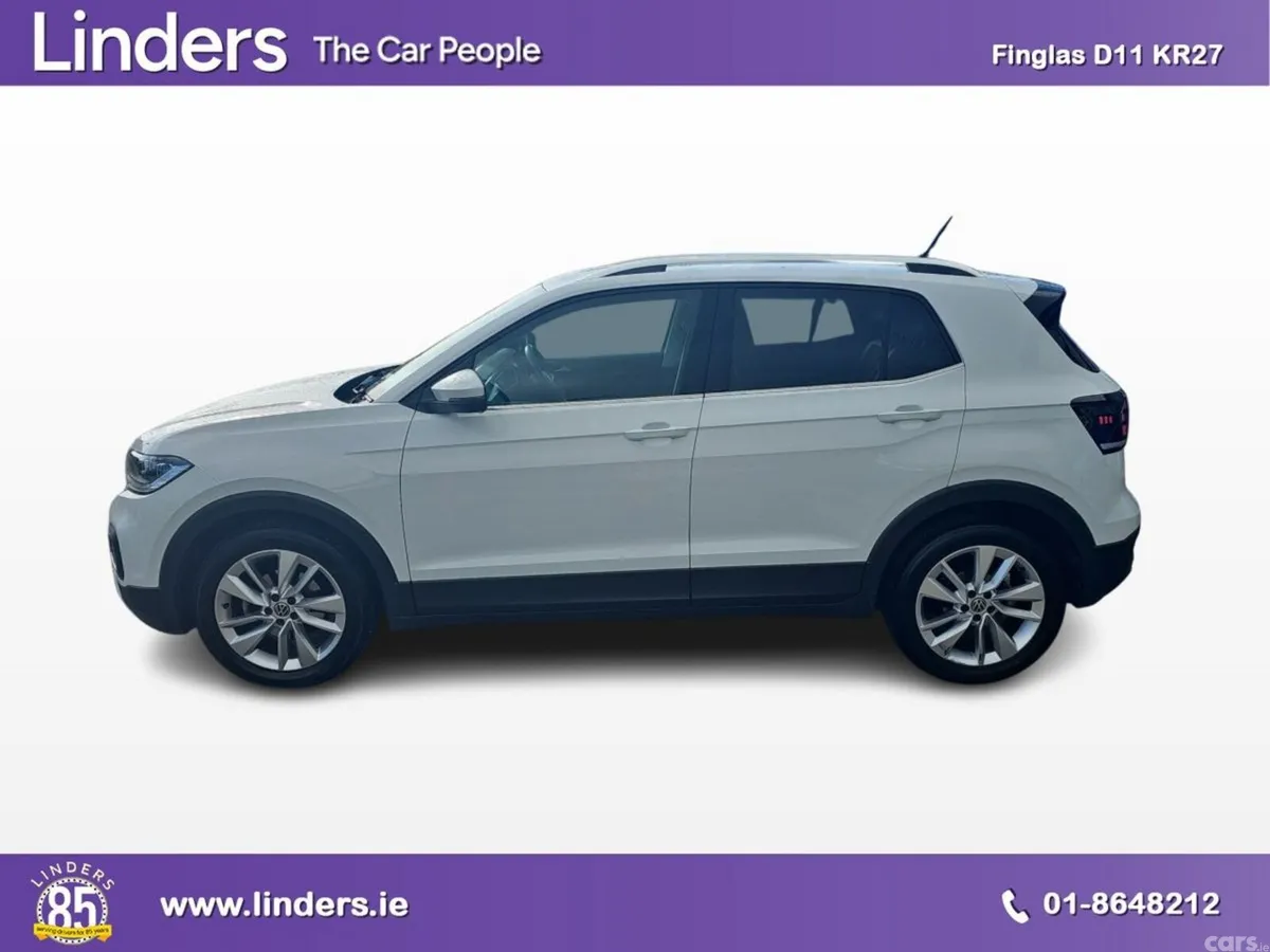 Volkswagen T-Cross Estate, Petrol, 2022, White