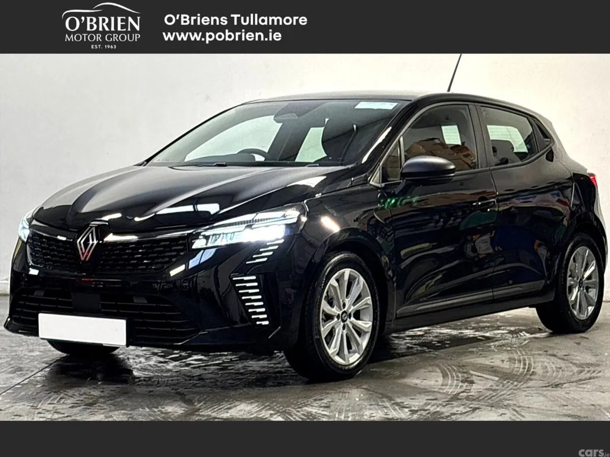 Renault Clio Hatchback, Petrol Hybrid, 2026, Black