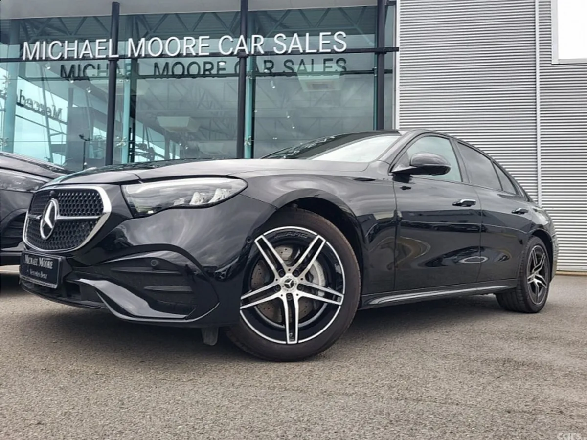 Mercedes-Benz E-Class Saloon, Diesel Plug-in Hybrid, 2027, Black