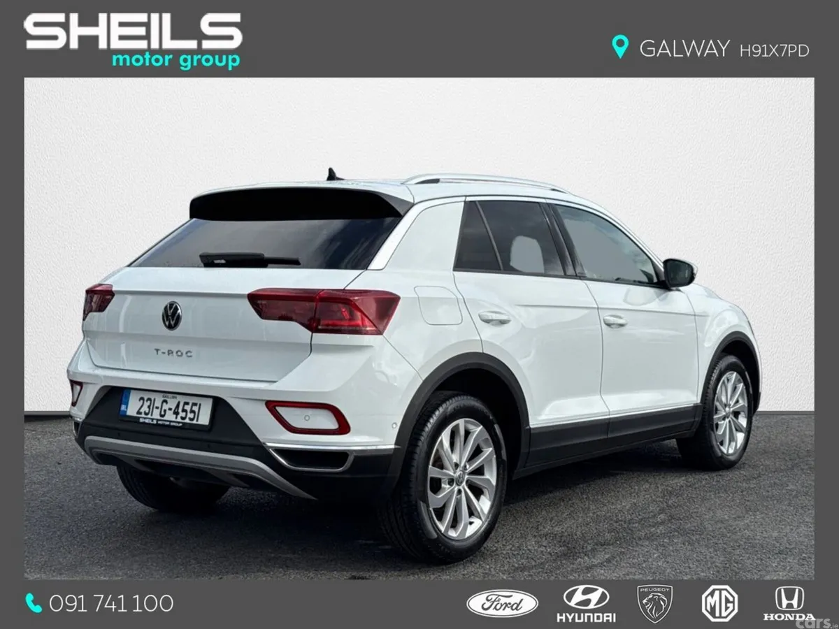 Volkswagen T-Roc SUV, Diesel, 2023, White