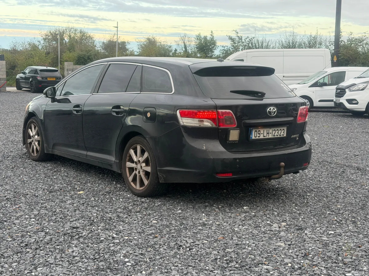 Toyota Avensis Estate, Diesel, 2009, Black