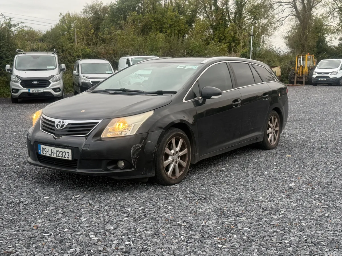 Toyota Avensis Estate, Diesel, 2009, Black