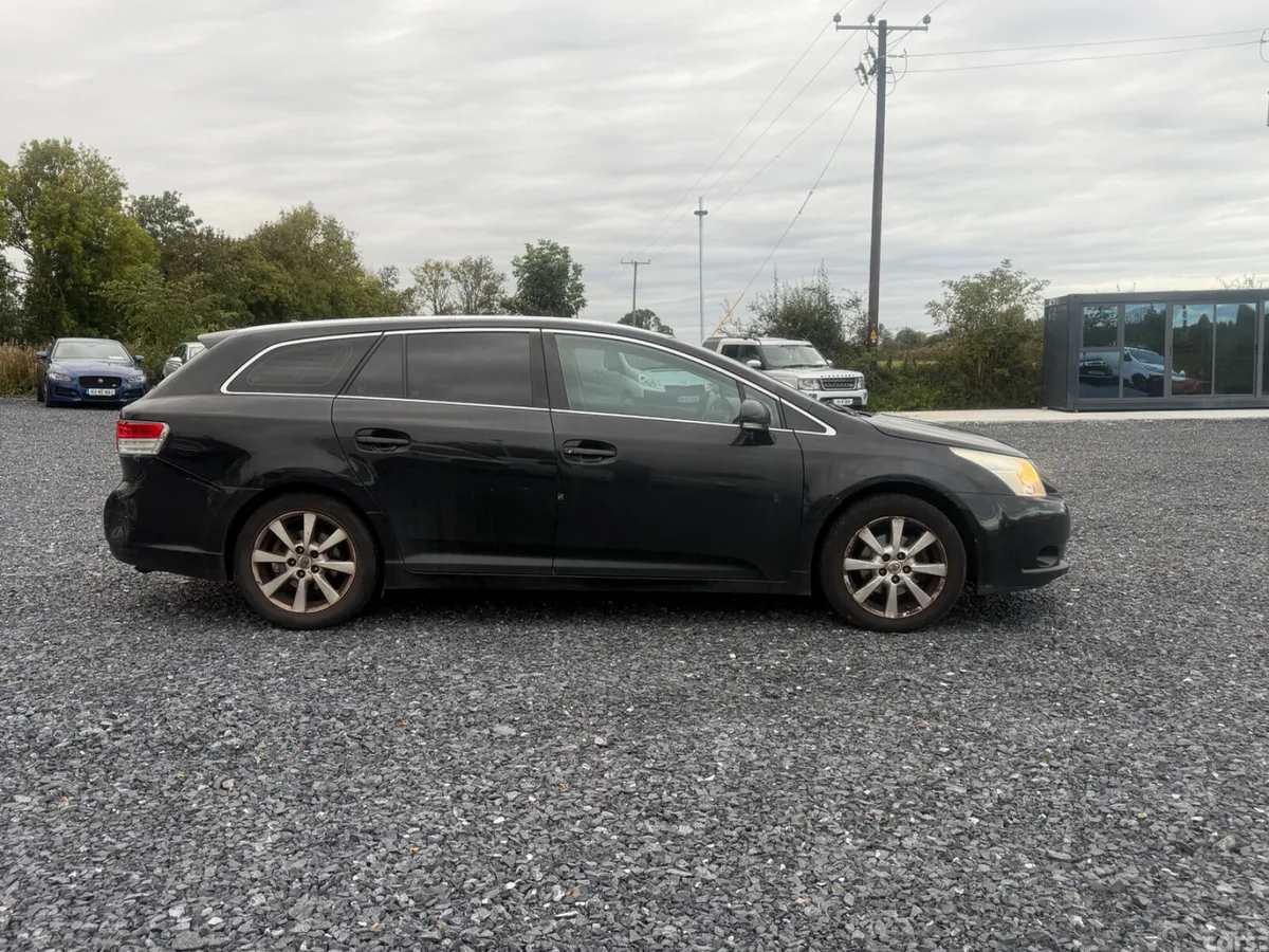 Toyota Avensis Estate, Diesel, 2009, Black