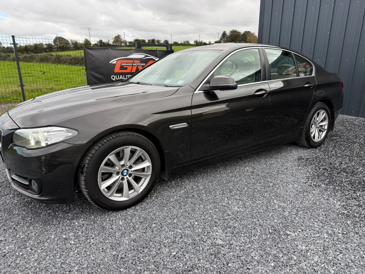 BMW 5-Series Saloon, Diesel, 2014, Brown