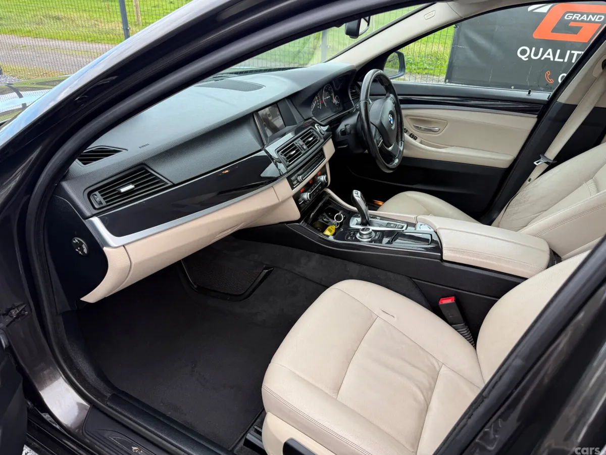 BMW 5-Series Saloon, Diesel, 2014, Brown