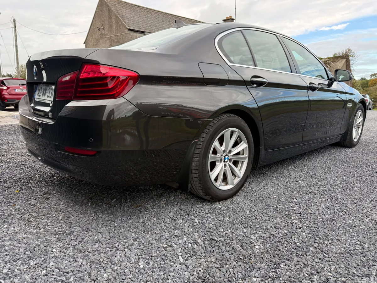 BMW 5-Series Saloon, Diesel, 2014, Brown
