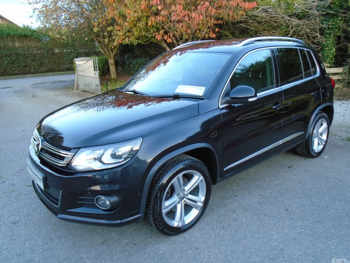 Volkswagen Tiguan SUV, Diesel, 2015, Black