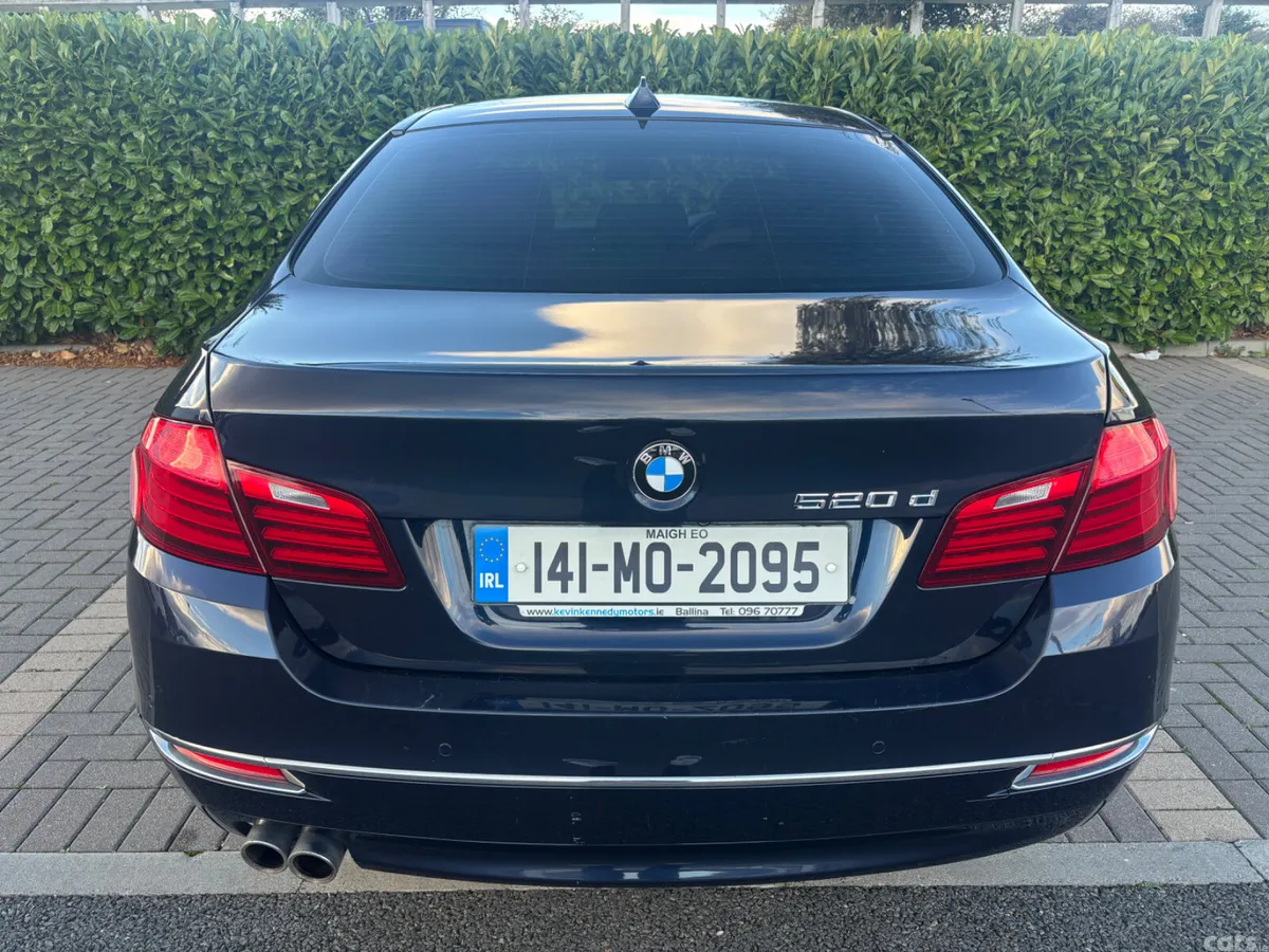 BMW 5-Series Saloon, Diesel, 2014, Blue