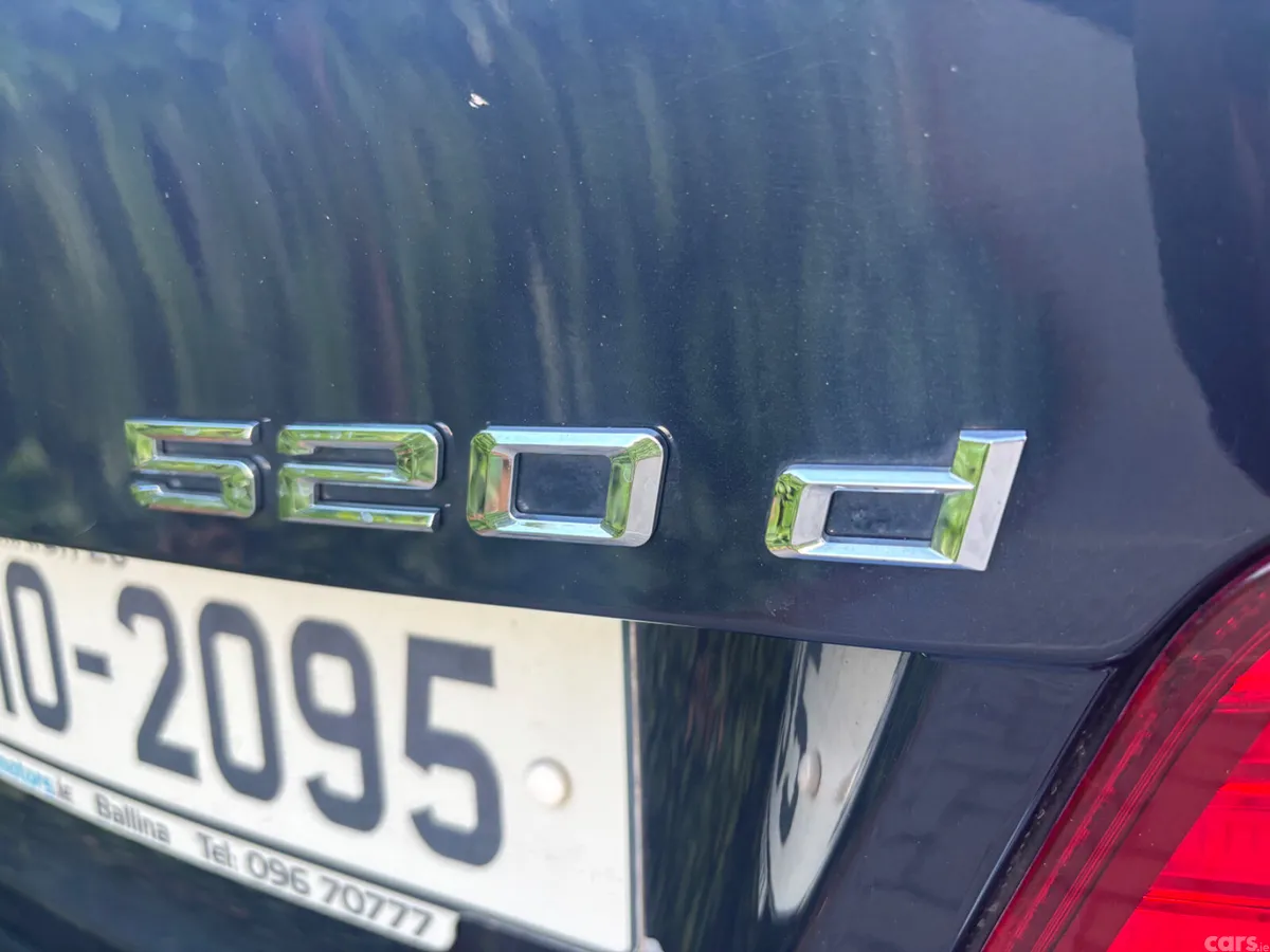 BMW 5-Series Saloon, Diesel, 2014, Blue