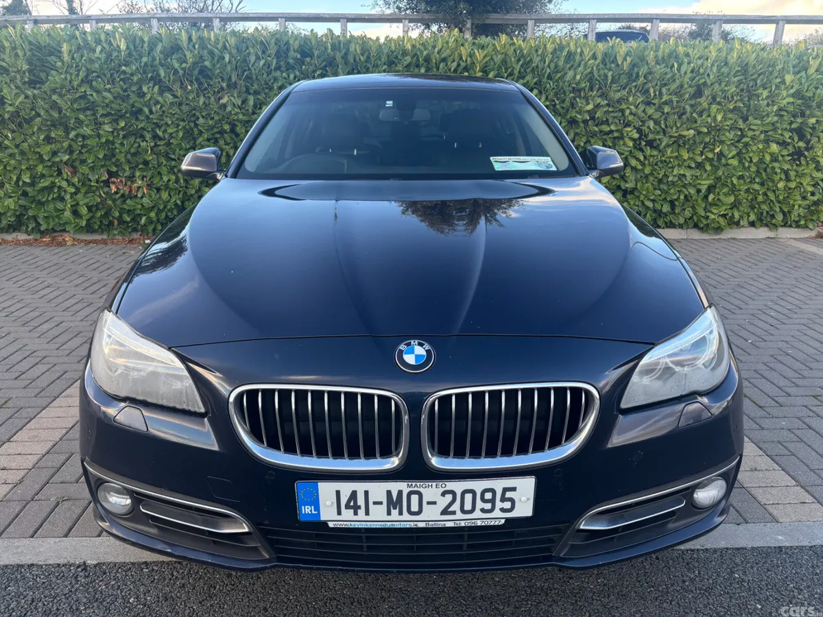 BMW 5-Series Saloon, Diesel, 2014, Blue