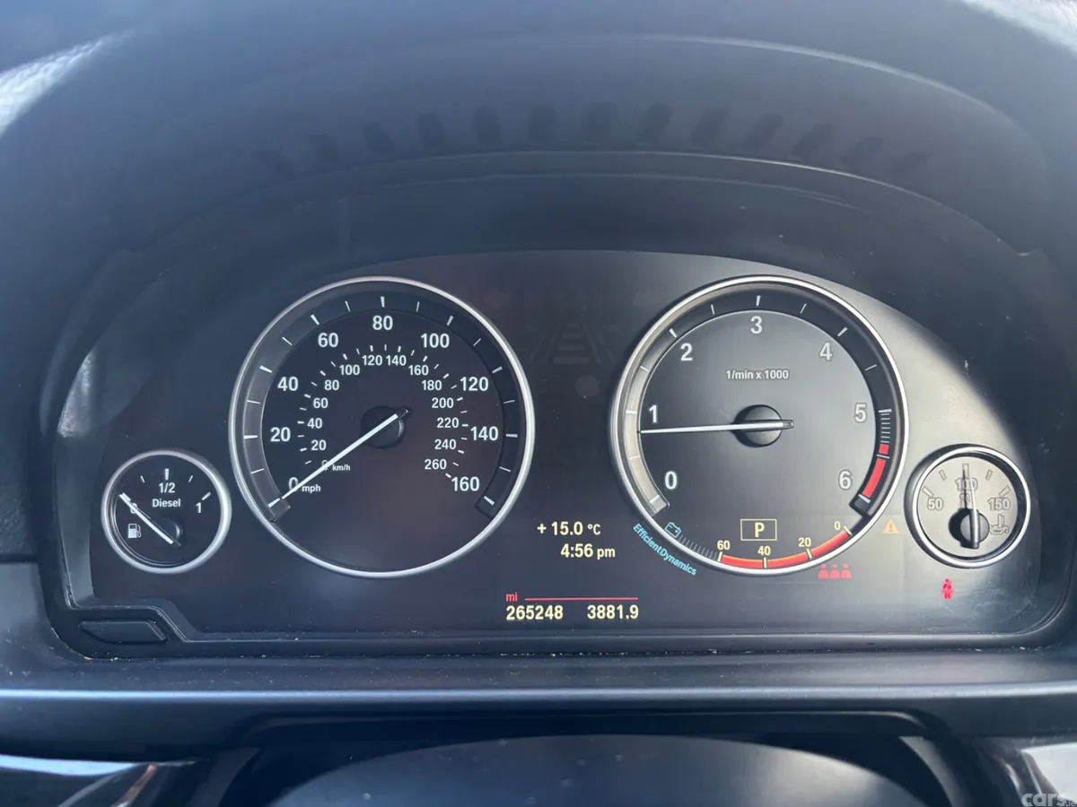 BMW 5-Series Saloon, Diesel, 2014, Blue